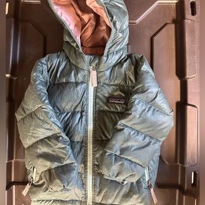 12-18 month  hi-loft down sweater hooded jacket.